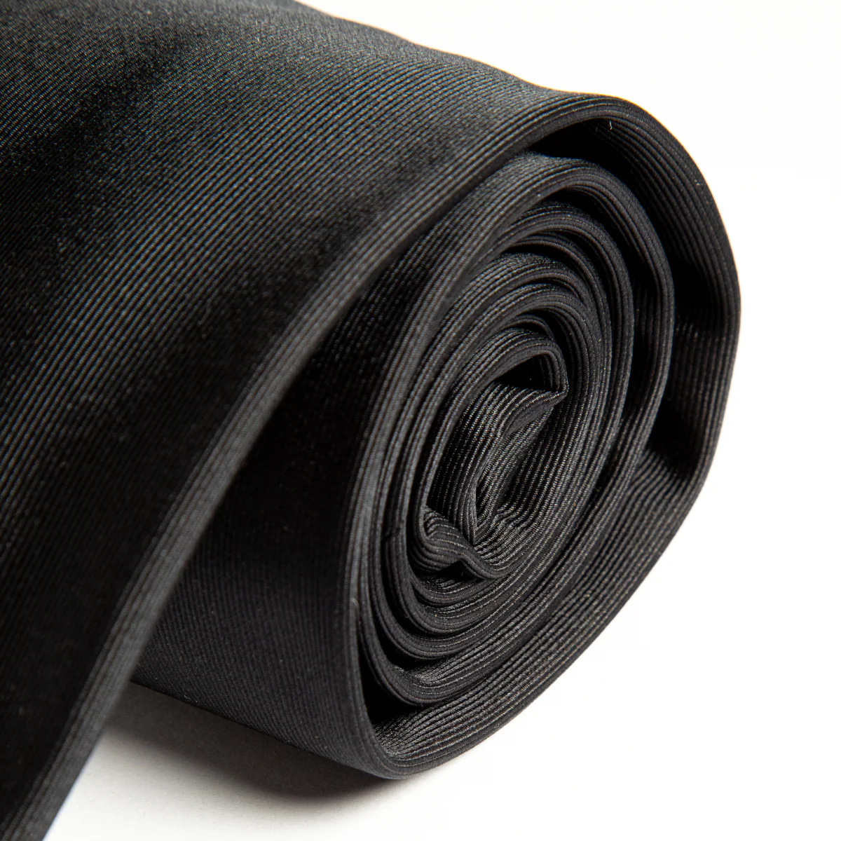 Corbata jacquard Twill azul oscuro - Image 2
