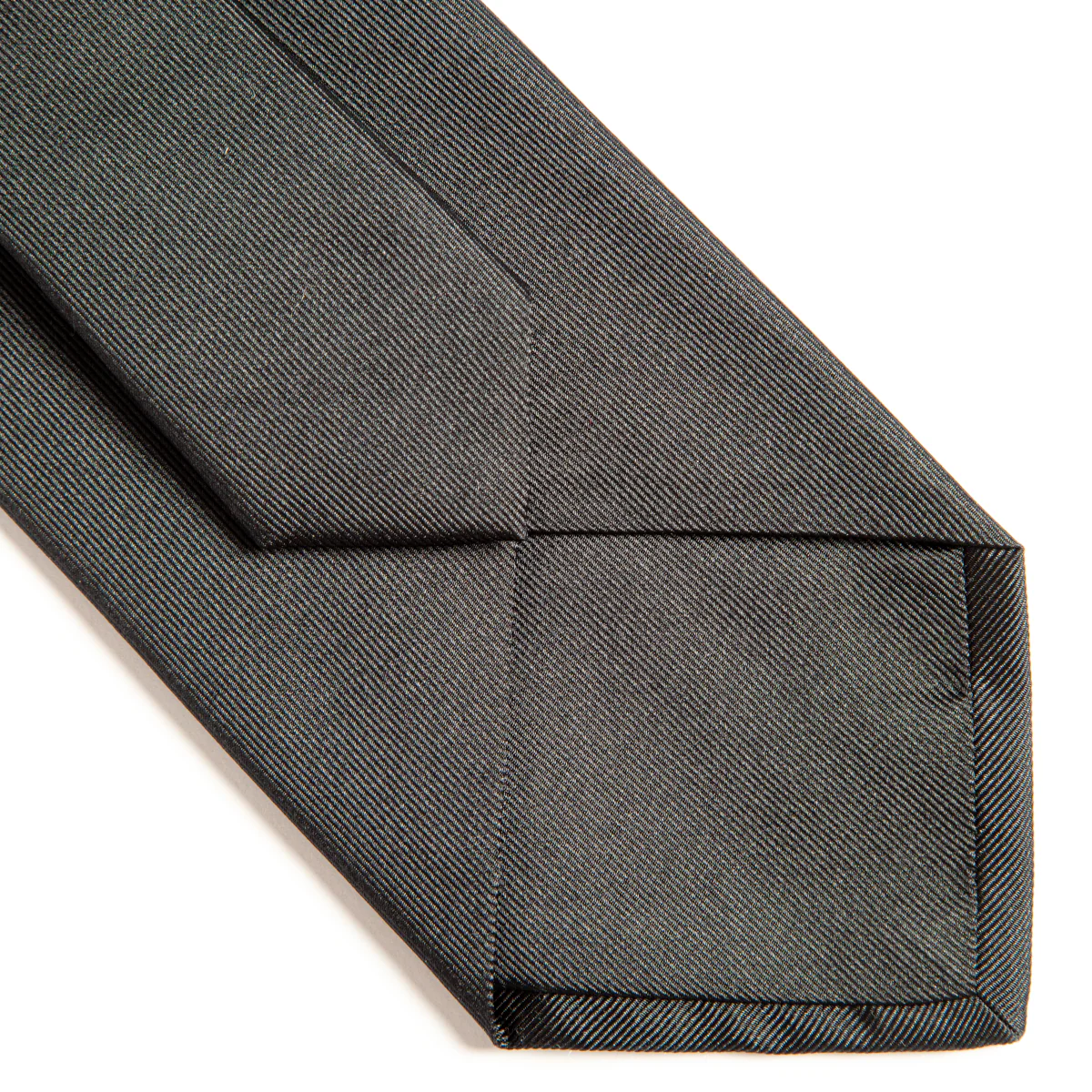 Corbata jacquard Twill azul oscuro - Image 3